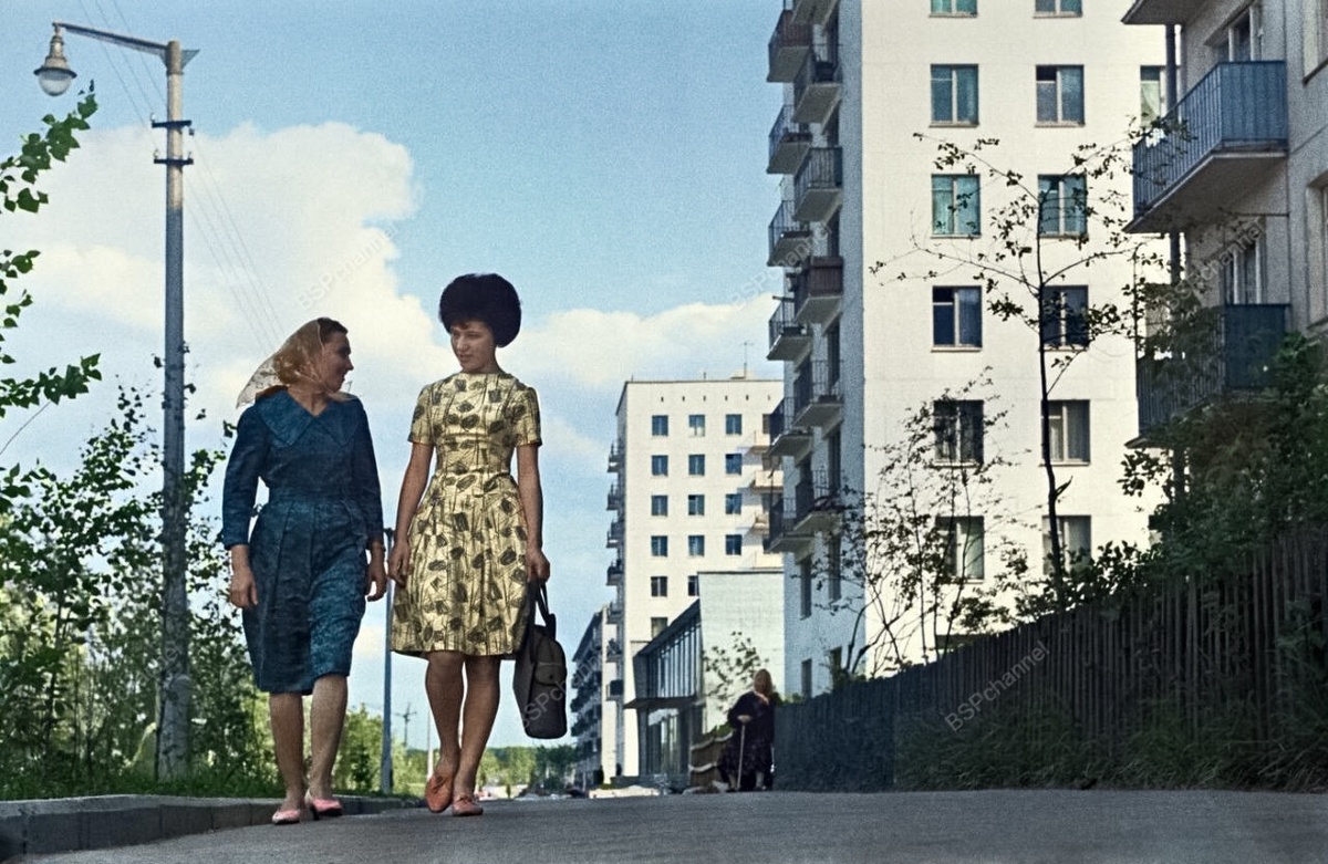 Жизнь Советской Москвы в 60-е годы