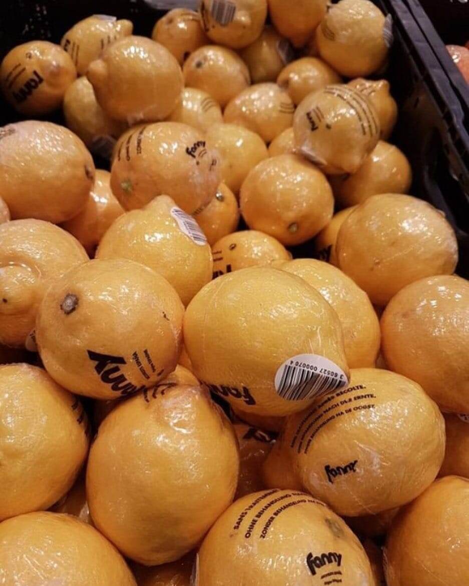 16. Лимоны со шрихкодом