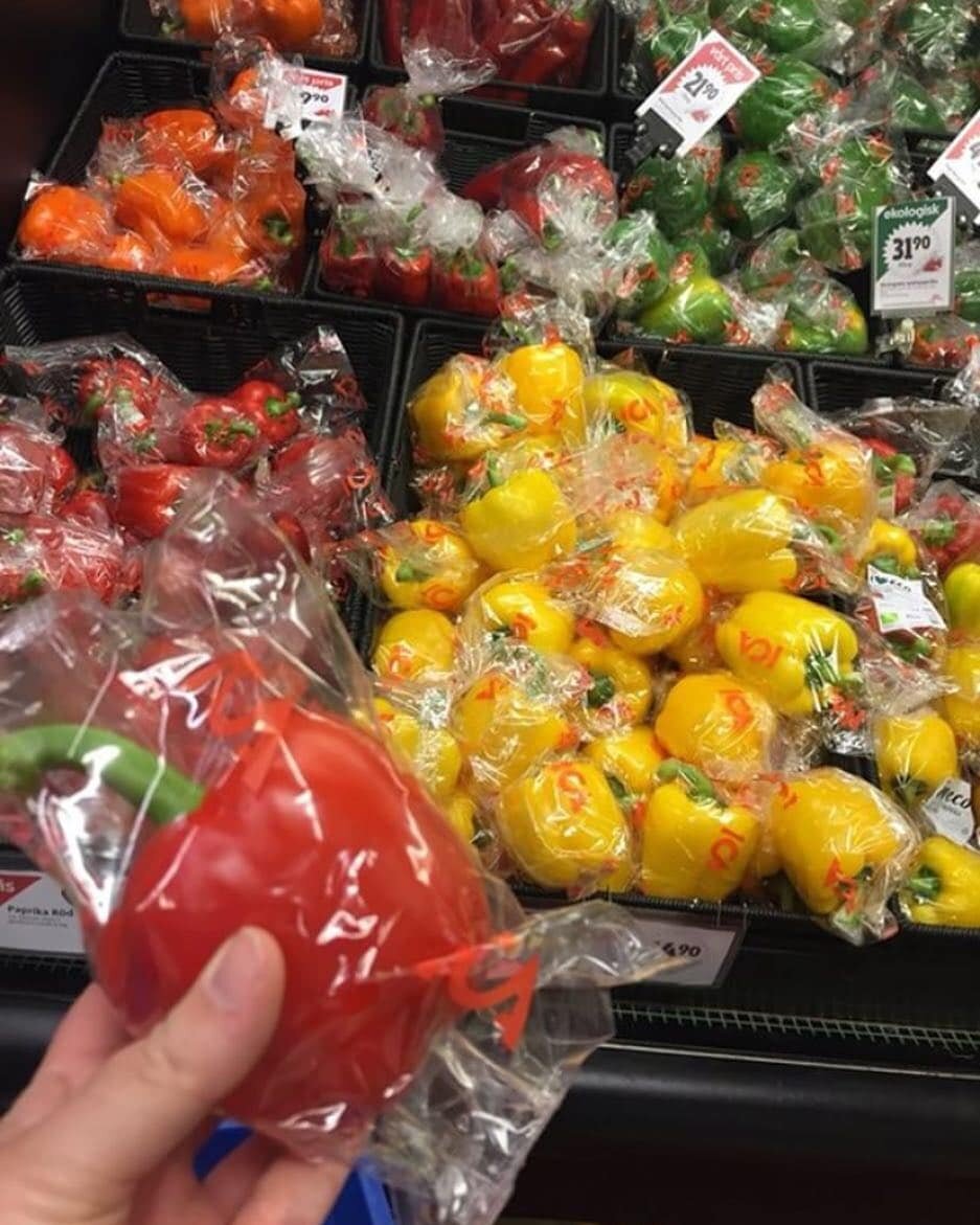 3. Каждый перчик в отдельном пакете