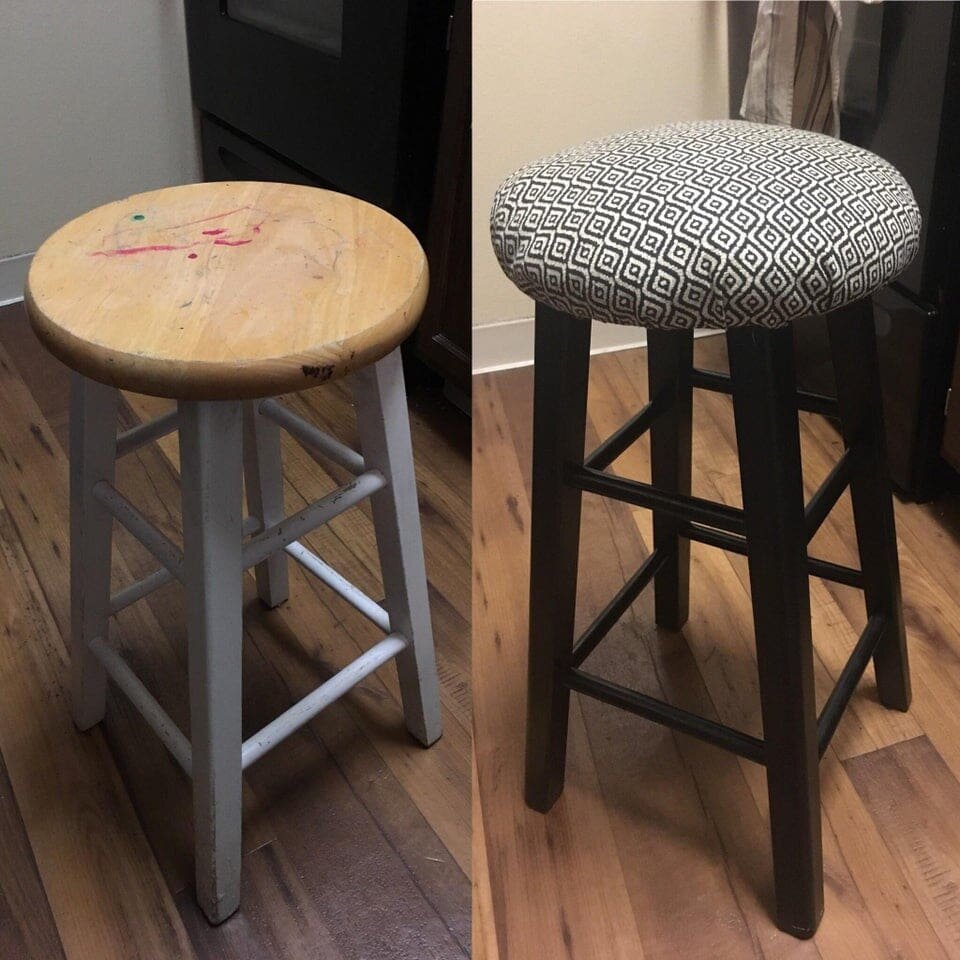 Теперь этот стул выглядит как новенький