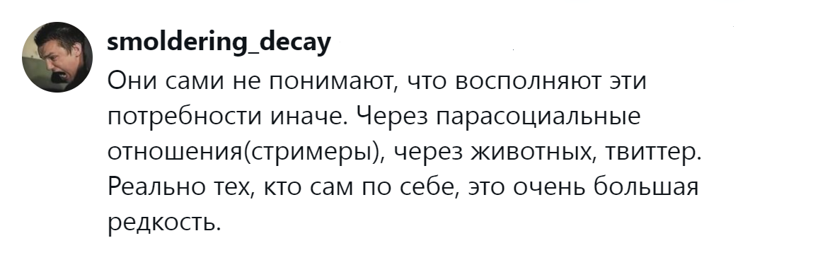 17. Существуют альтернативные способы восполнения дефицита общения