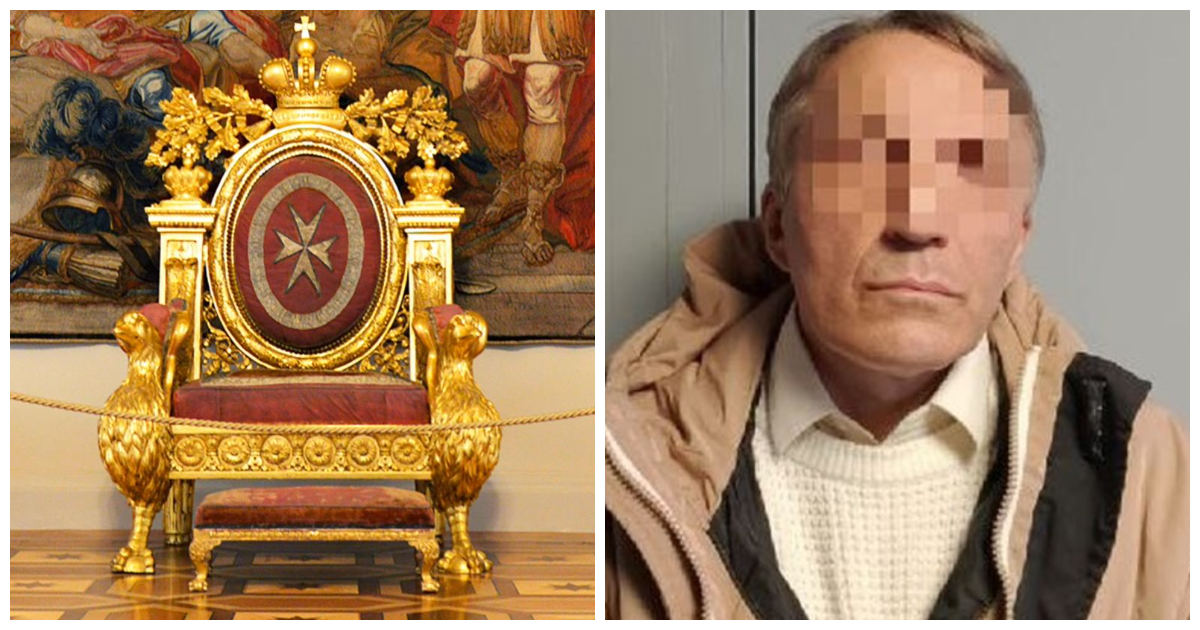 Более 800 000 рублей заплатит россиянин за селфи на троне Павла I