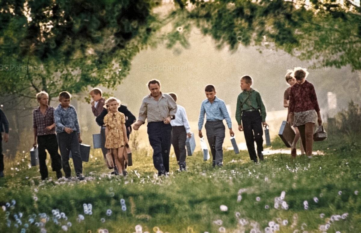 Подборка душевных и ярких фотографий деревенской жизни в СССР