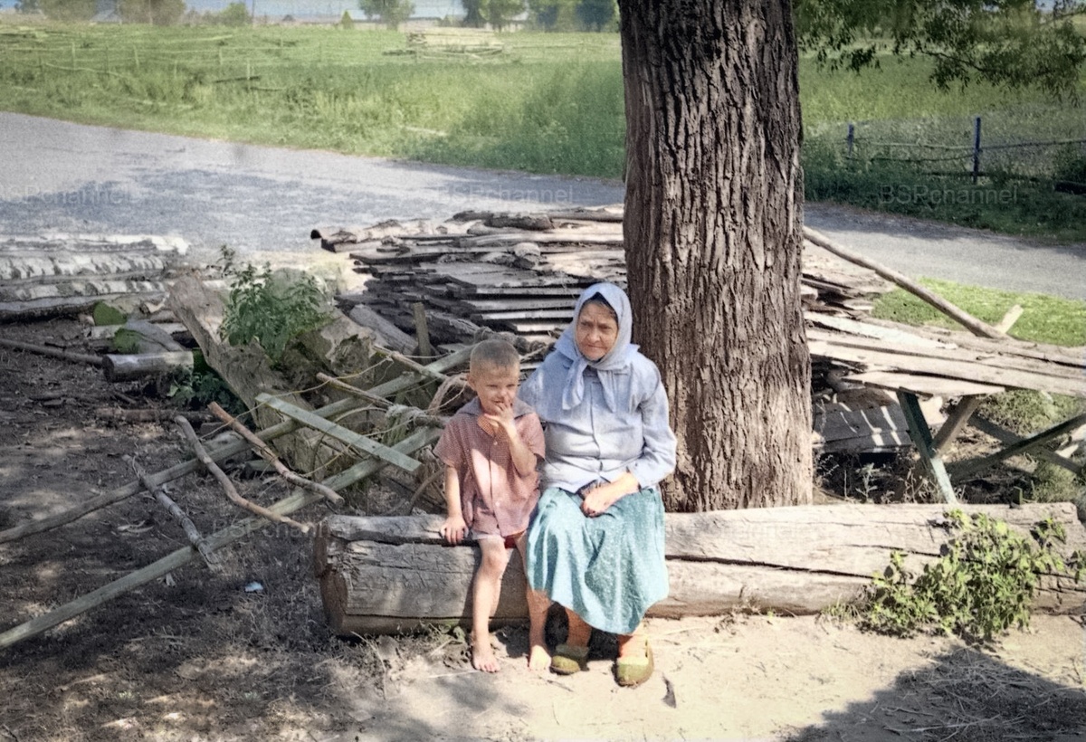 Подборка душевных и ярких фотографий деревенской жизни в СССР