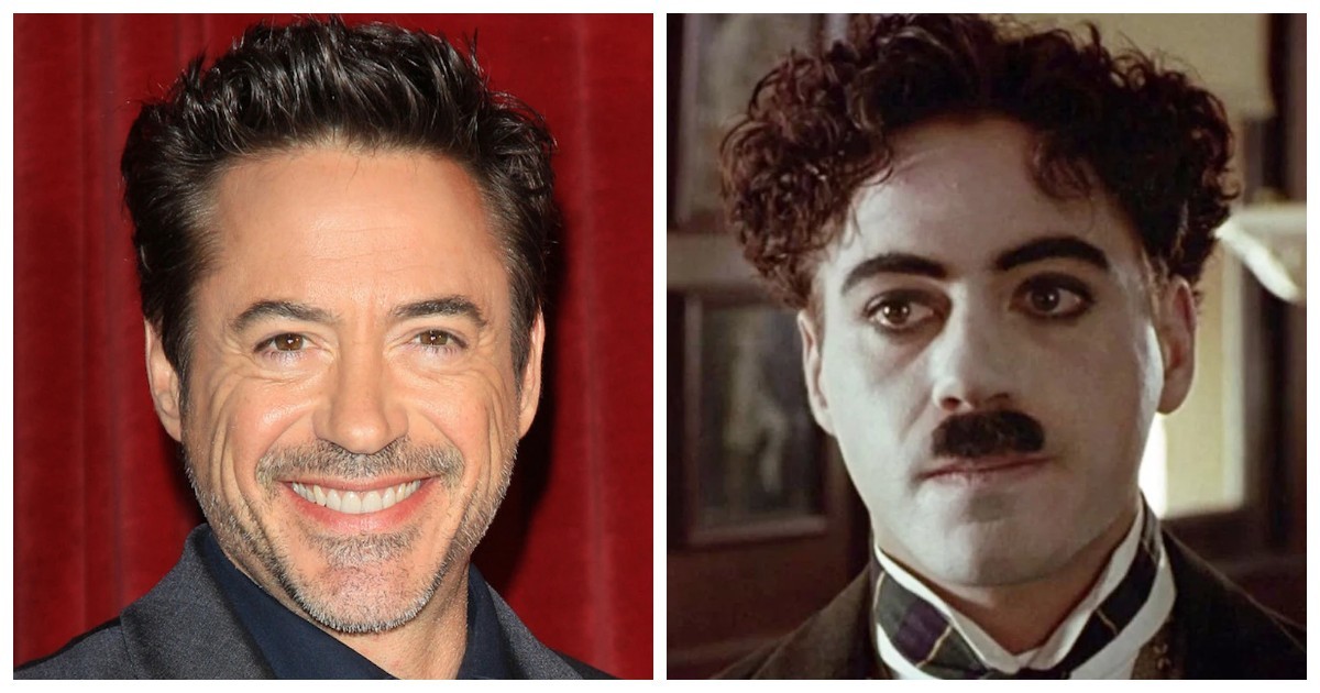 2. Роберт Дауни-младший/Чарли Чаплин, «Чаплин» (1992)