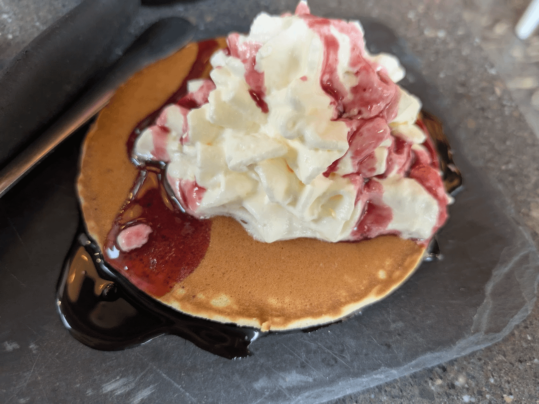 6. Панкейк на грифельной доске