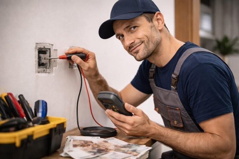 Россиянка заплатила несколько десятков тысяч рублей за смену розетки в квартире