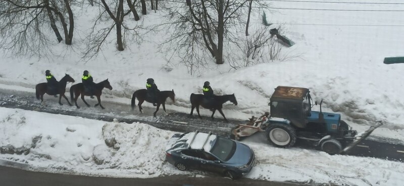 Предводитель конной полиции