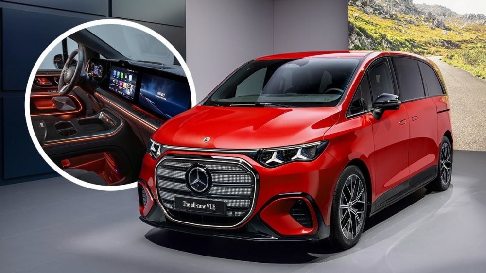 Mercedes представил электрический минивэн VLE