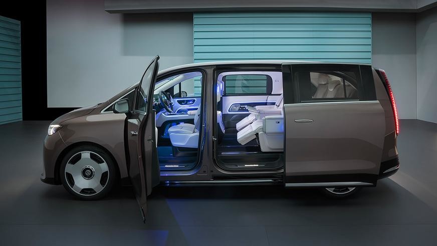 Mercedes представил электрический минивэн VLE