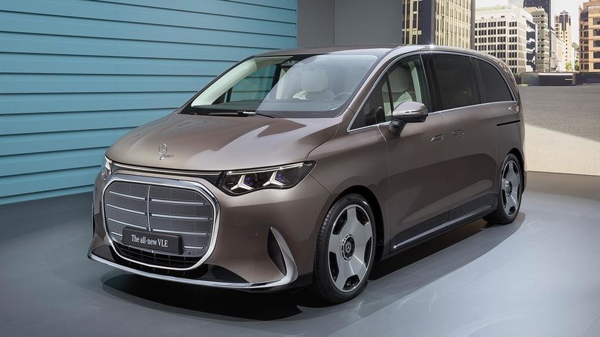 Mercedes представил электрический минивэн VLE
