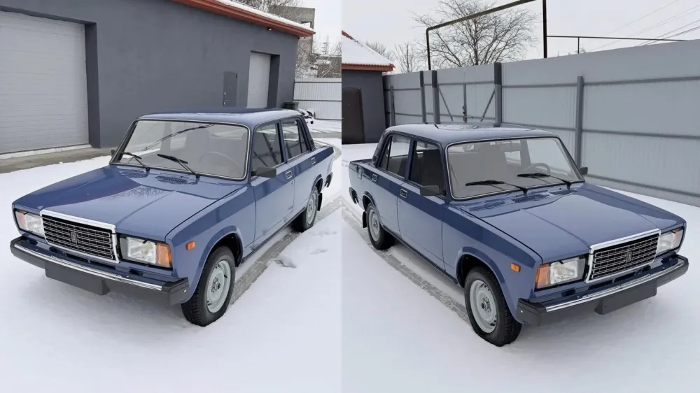 В продаже появился 21-летний ВАЗ-2107 в состоянии нового автомобиля