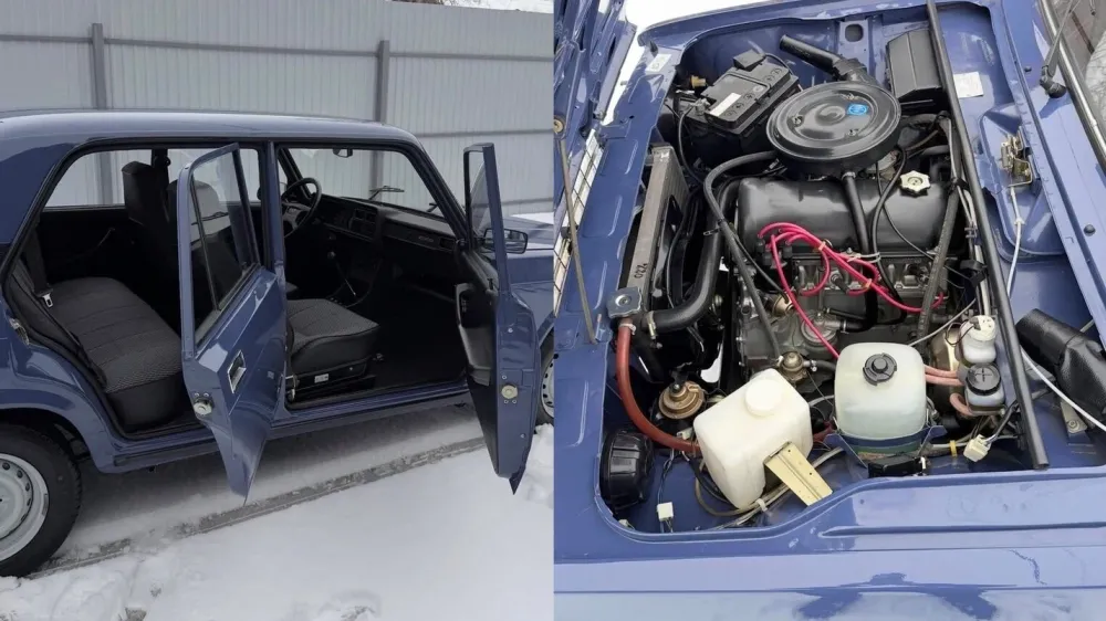 В продаже появился 21-летний ВАЗ-2107 в состоянии нового автомобиля