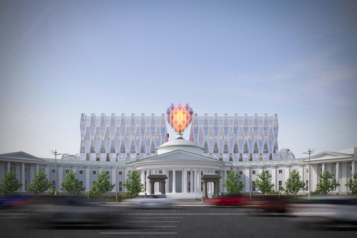 В Москве строят самый крупный медицинский центр в России