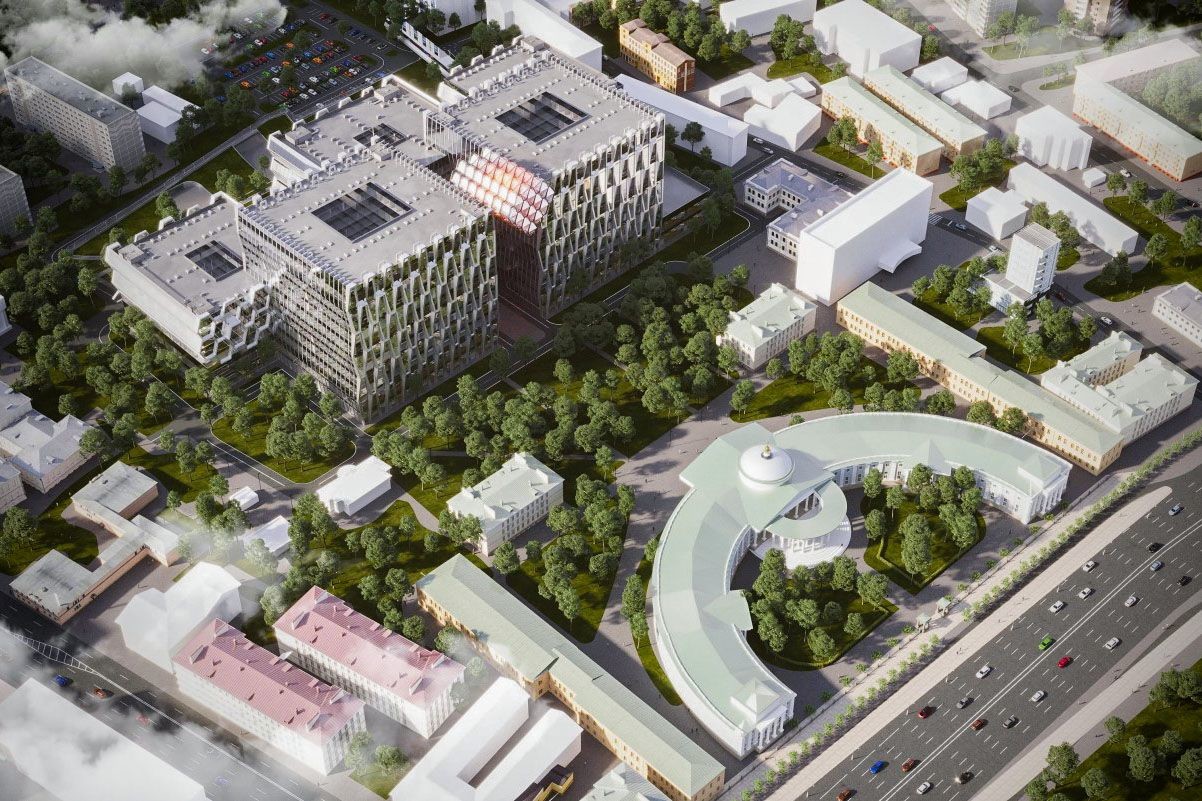 В Москве строят самый крупный медицинский центр в России