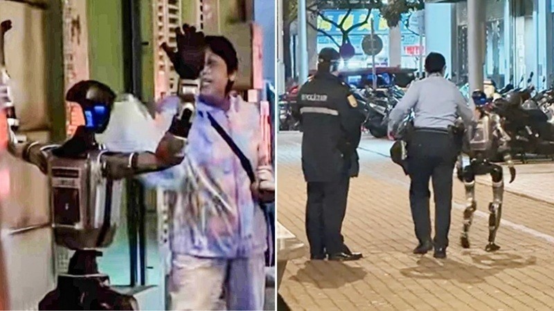 Полиция Макао задержала робота за приставания к пожилой женщине