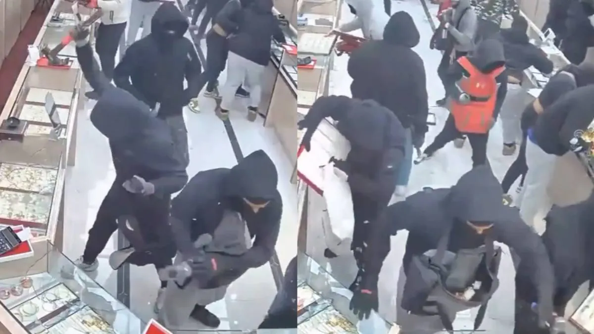 В США 20 грабителей с молотками унесли 2 млн долларов за 1 минуту