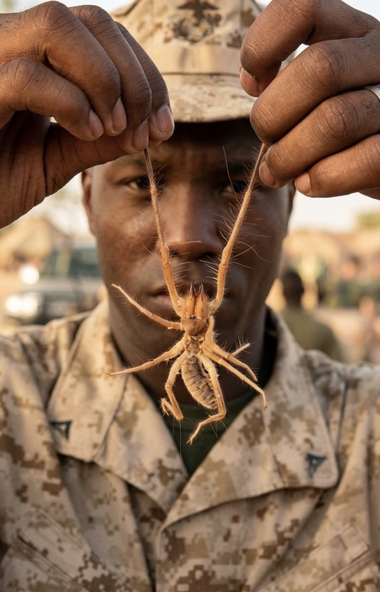 Существо из пустыни, которое пугает своим видом