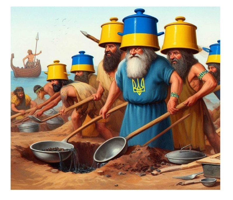 Фотофакт. Ормузский пролив выкопали древние украинцы. V век до н.э. 