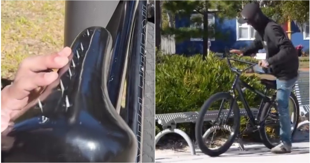 «Бодрящий» велосипед: парень устроил розыгрыш с электрическим разрядом