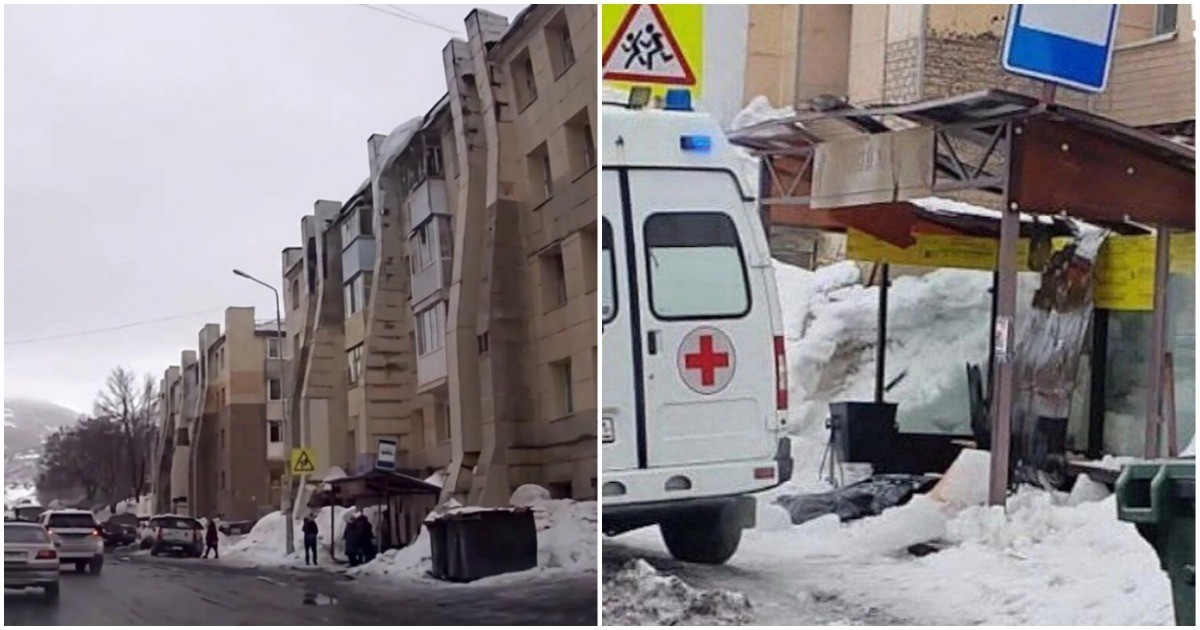 На Камчатке глыба льда нанесла женщине смертельный удар