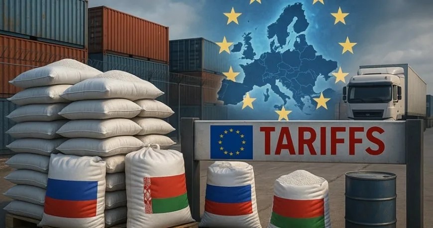 Венгрия требует от Евросоюза приостановления действия дополнительных пошлин на импорт удобрений из России и Беларуси. Об этом сообщает издание Politico