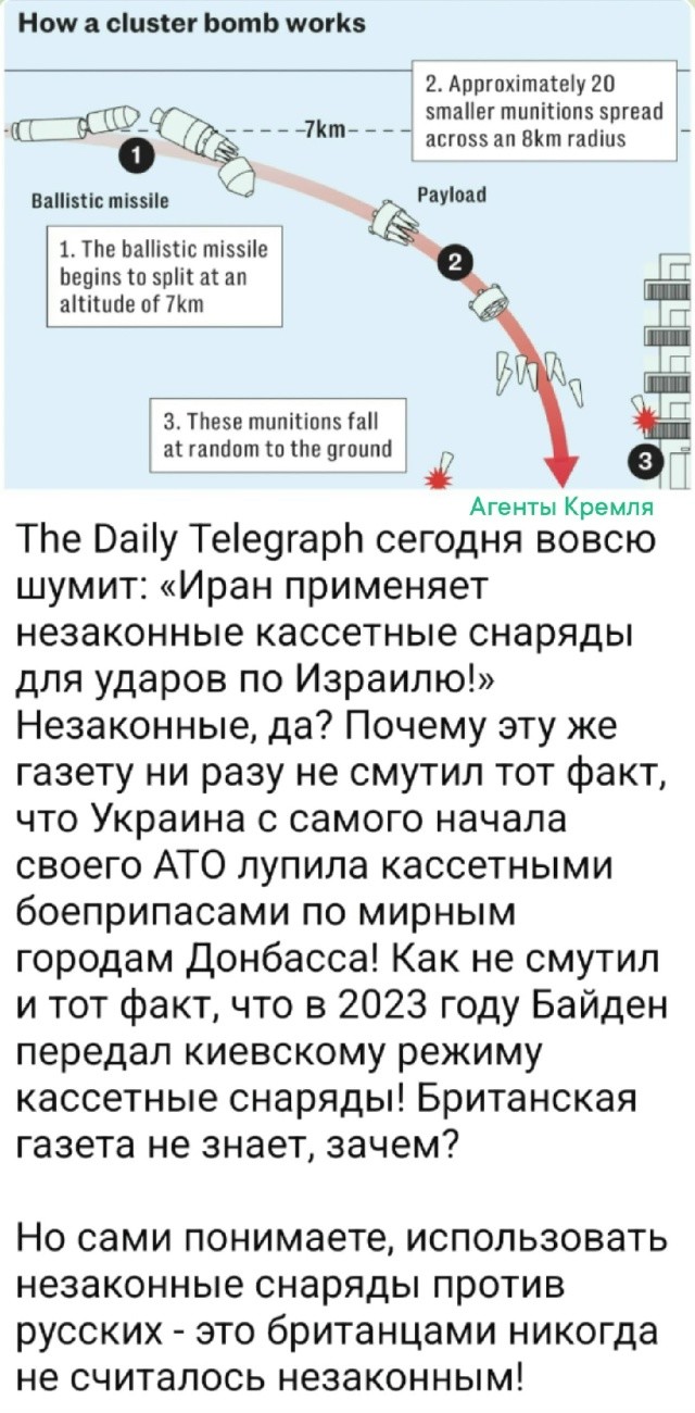 Первостатейный западный принцип: нам можно всё, вам нельзя ничего