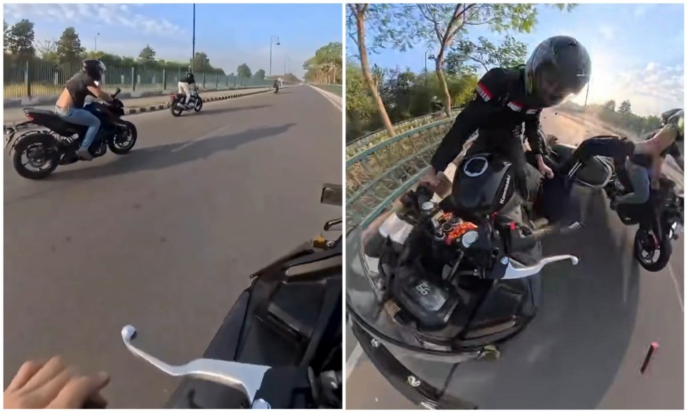 Френдли фаер и бесплатный "пилинг" на скорости 160 км/ч