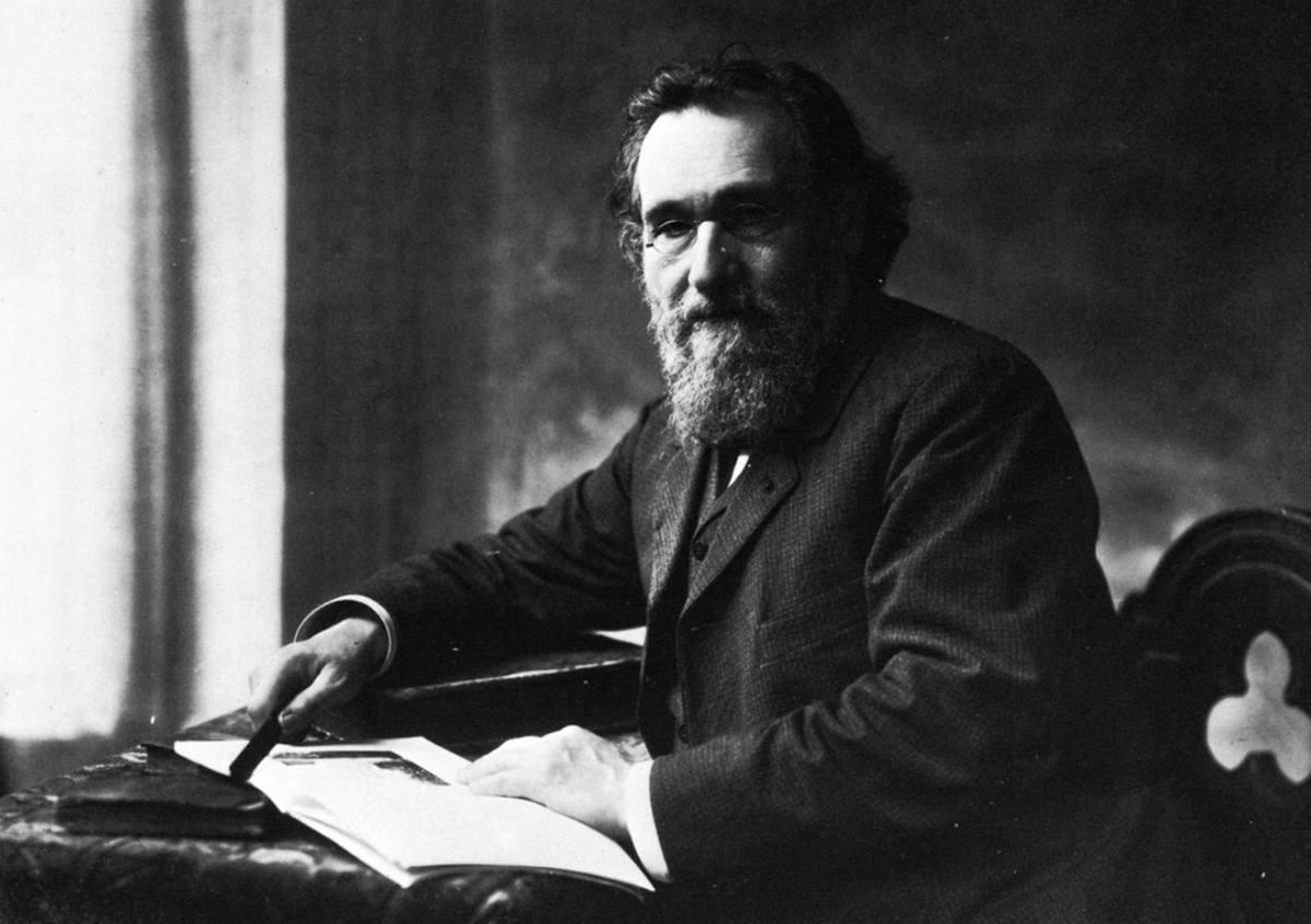 Илья Ильич Мечников в парижской лаборатории