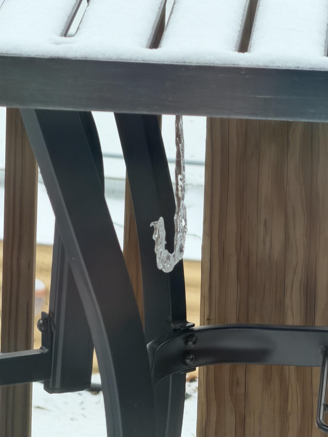 15. Сосулька заканчивается и начинается снова