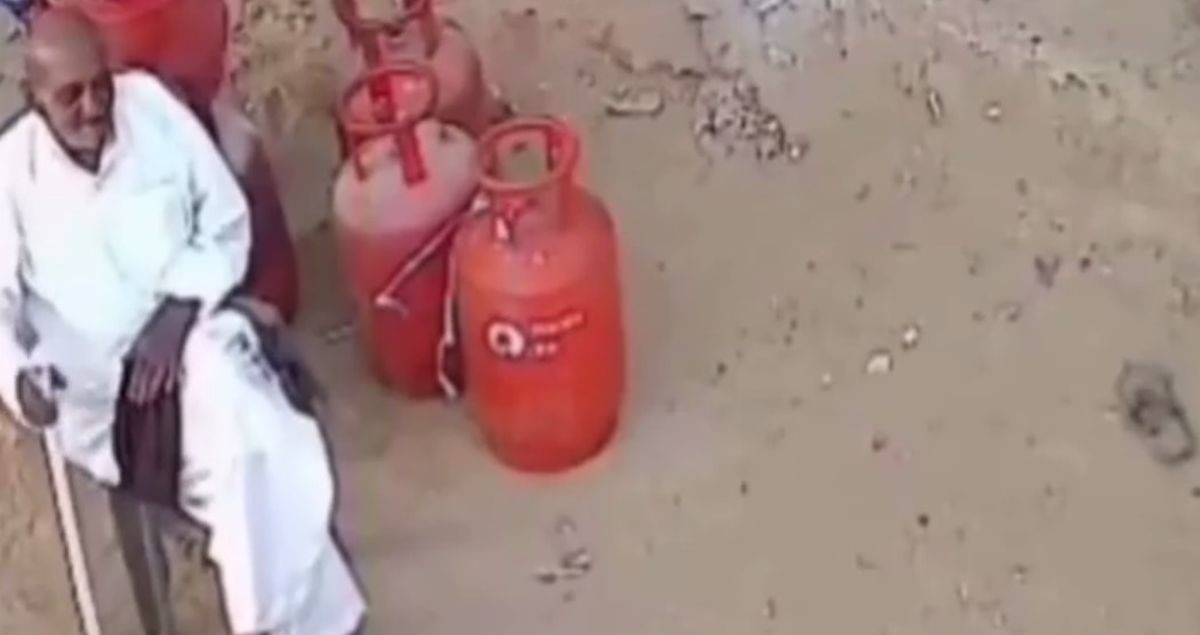 Сидеть вблизи газовых баллонов бывает крайне опасно