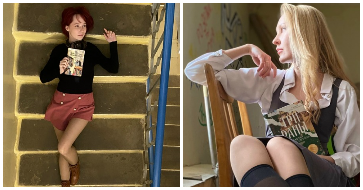 Обнинская библиотека заманивает читателей фотографиями своих сотрудниц