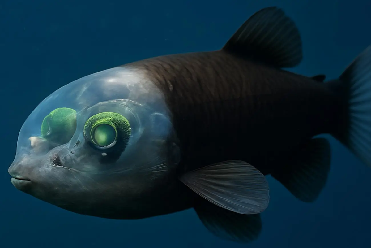 Бочкоглаз: самые странные глаза