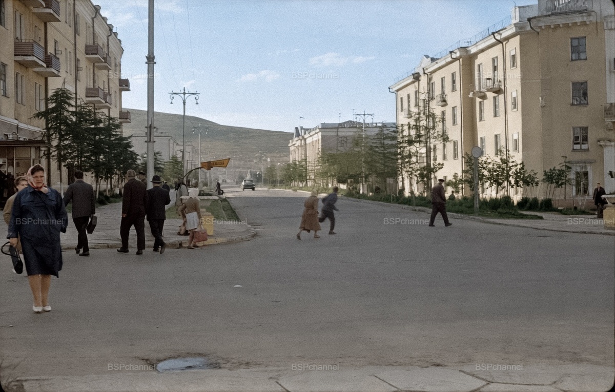 Жизнь Советского Магадана в 1960-е годы