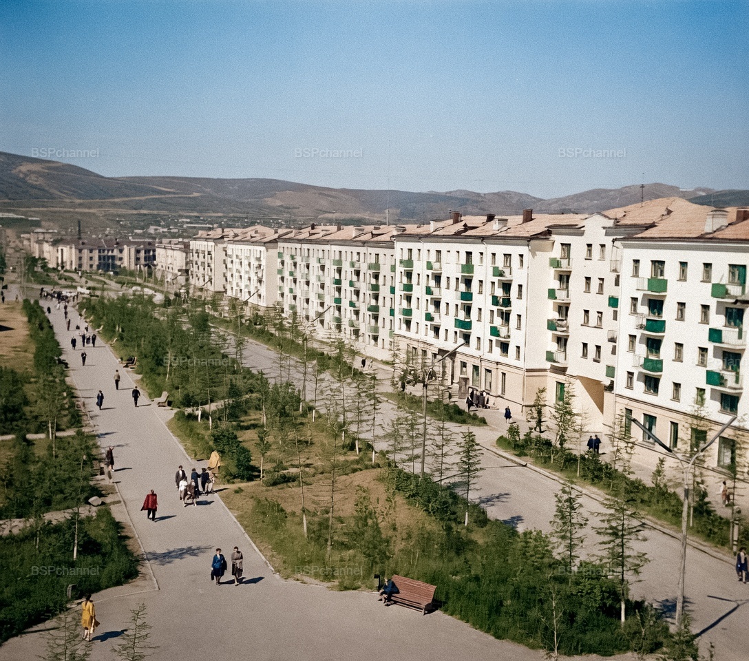 Жизнь Советского Магадана в 1960-е годы