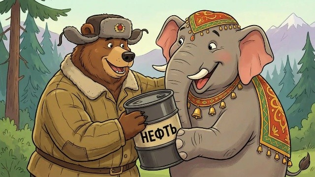 Цены на российскую нефть в Индии достигли $98,93 за баррель – об этом не без грусти сообщает Bloomberg, который рассказывал, что Россия чуть ли не продаёт нефть себе в убыток! А Индия не только не воротит нос от такой цены, но и наращивает закупки