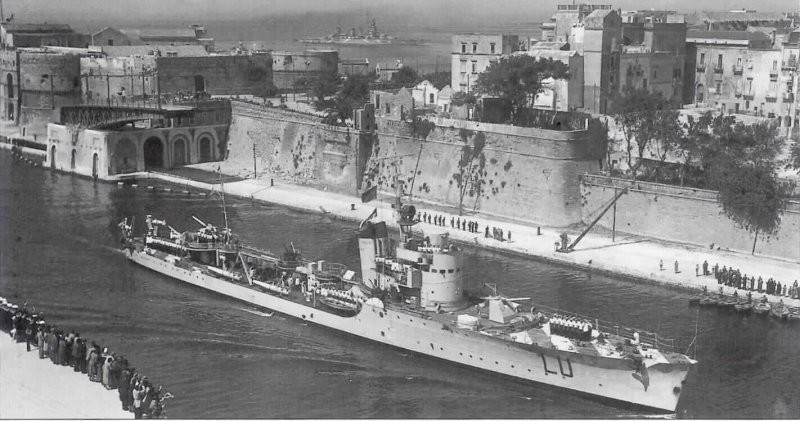 Удачливый «волк». История миноносца Lupo