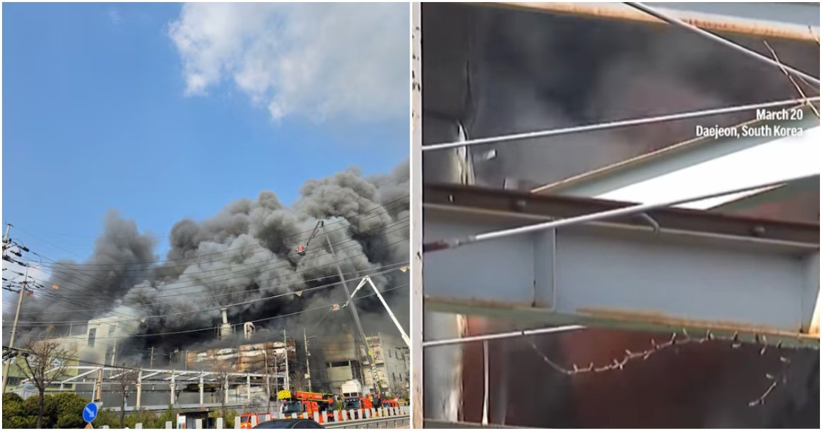 Огненная ловушка в Тэджоне унесла жизни 14 рабочих на заводе автомобильных деталей