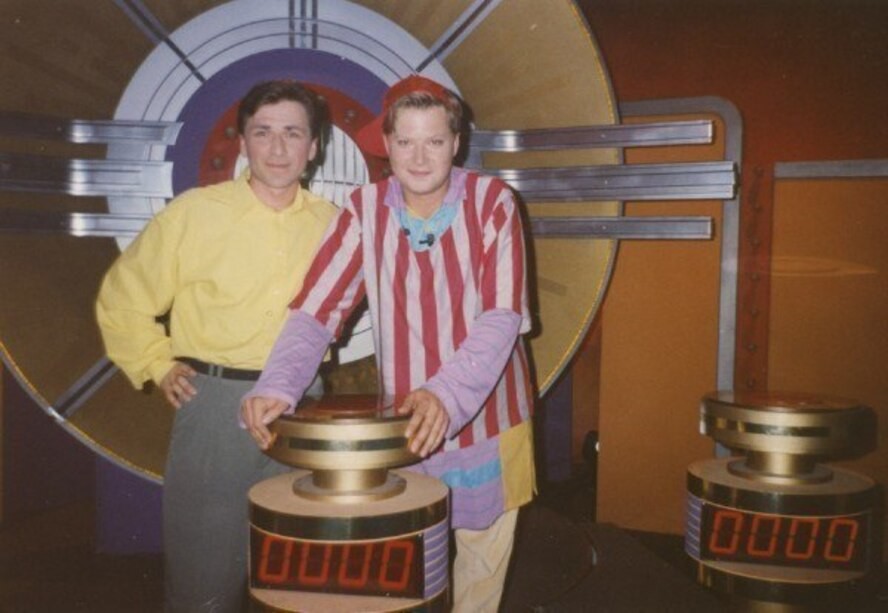 На съёмка передачи «Угадай мелодию»