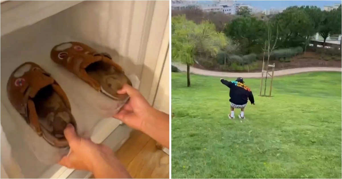 Новое экстремальное хобби для лета: катание на замороженной обуви