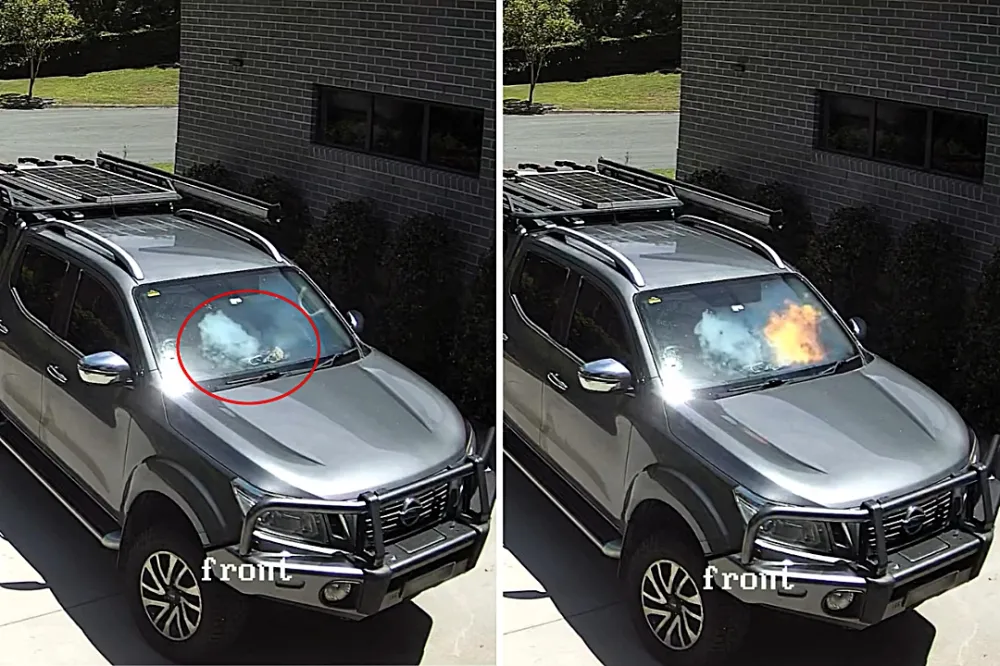 Что будет, если оставить в машине пауэрбанк 