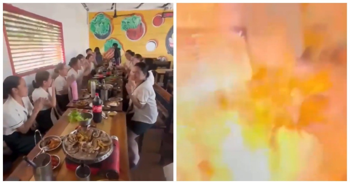 Взрыв в ресторане на Филиппинах попал на видео