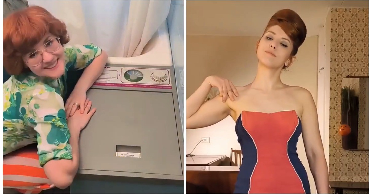 Девушка, которая буквально живёт в прошлом