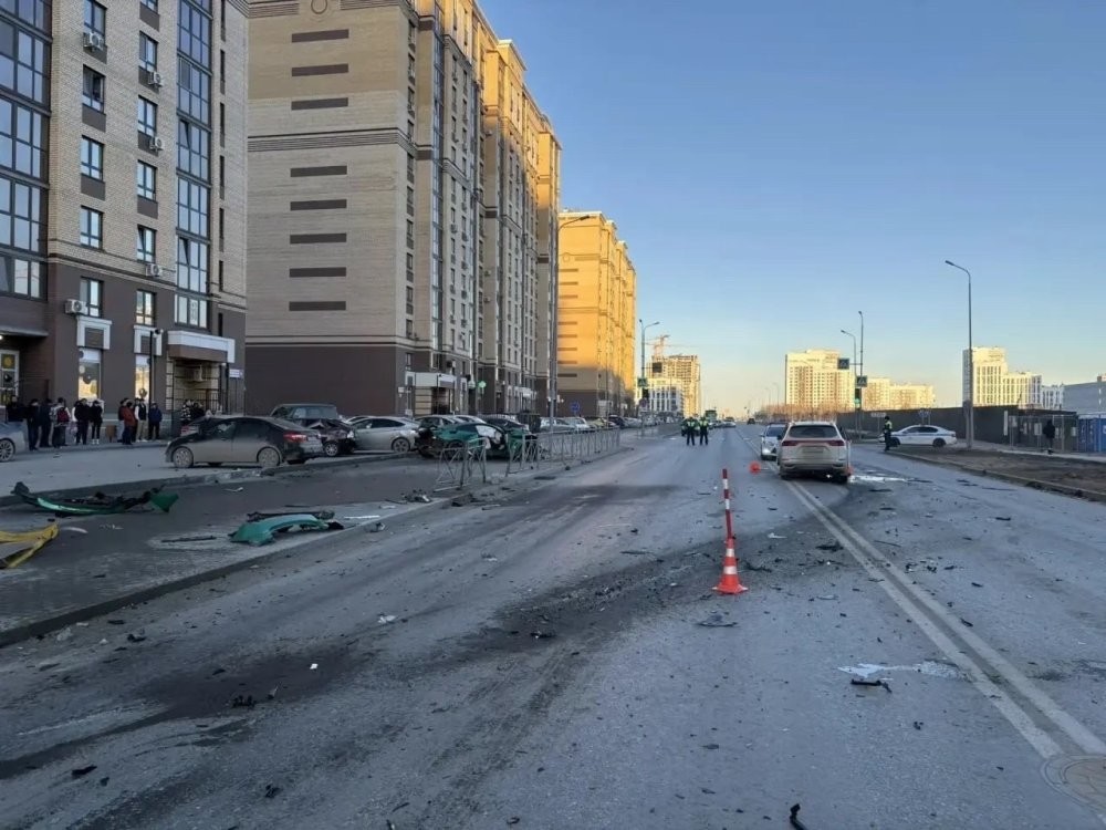 Прилёт BMW в Тюмени