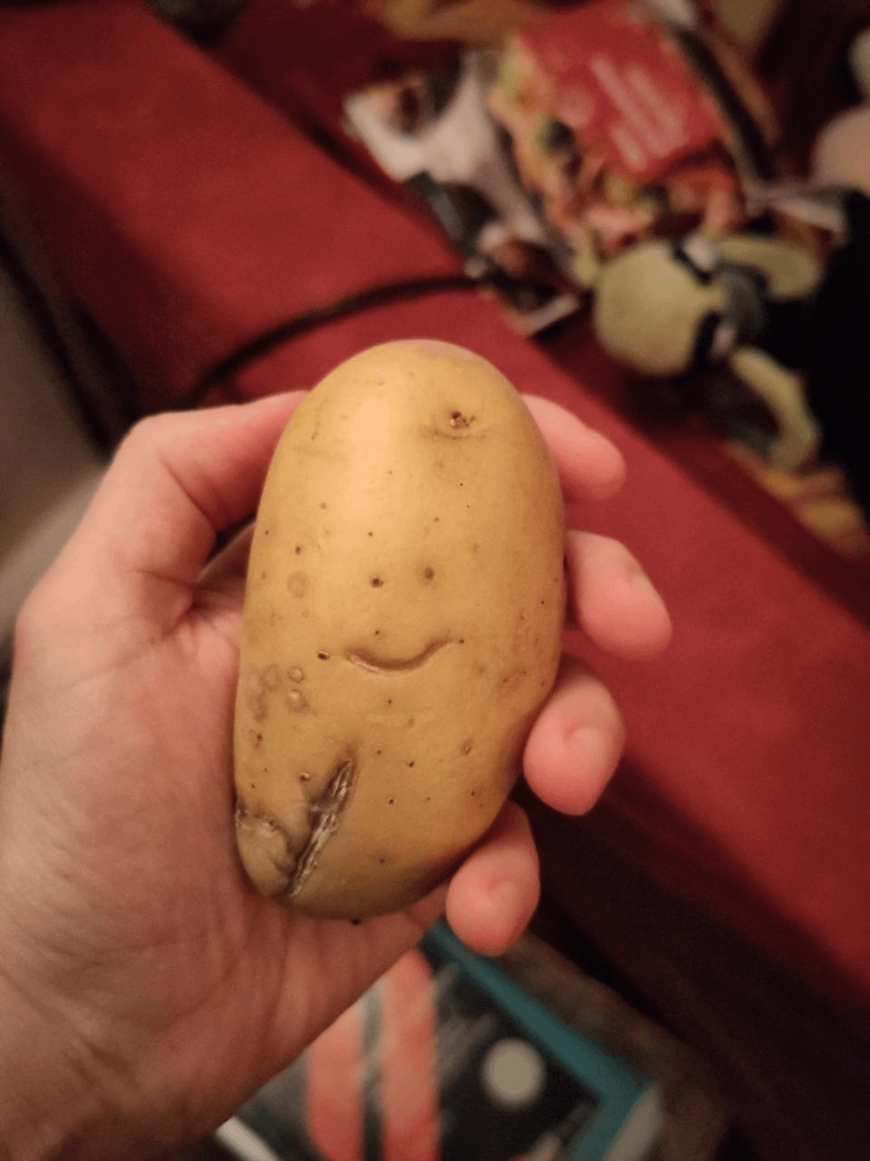 3. Картофелина, которая довольна жизнью