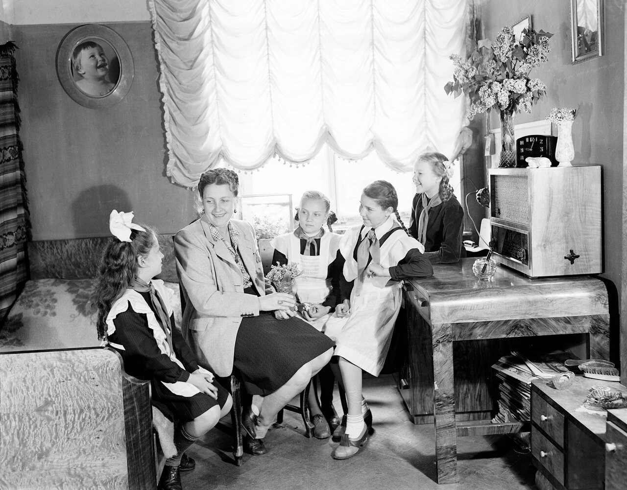 Дети 1940-1950-х на снимках Семёна Фридлянда