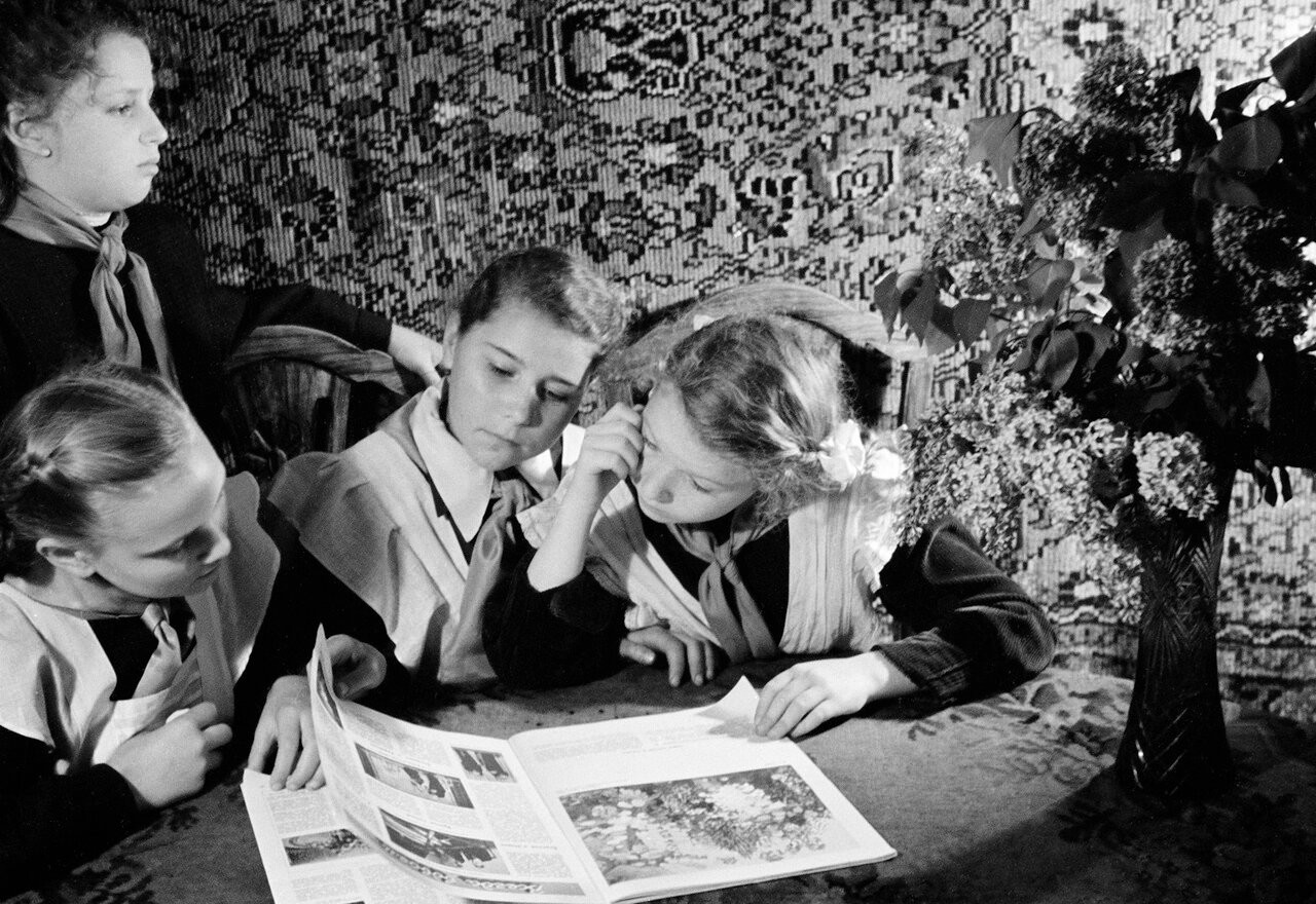 Дети 1940-1950-х на снимках Семёна Фридлянда
