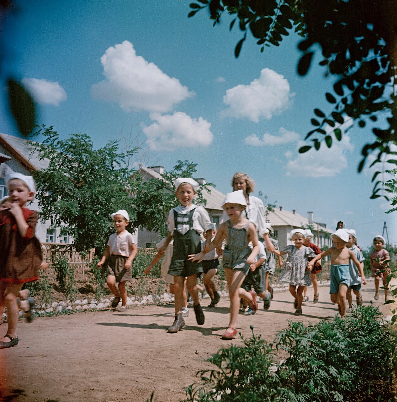 Дети 1940-1950-х на снимках Семёна Фридлянда