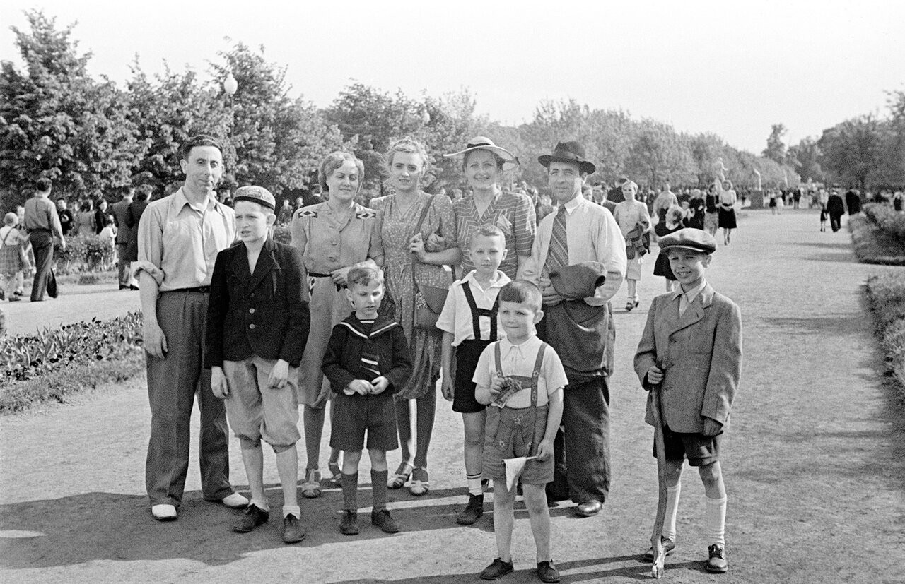 Дети 1940-1950-х на снимках Семёна Фридлянда