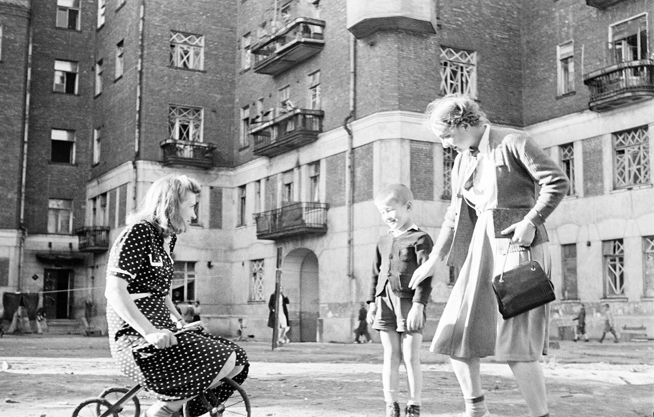 Дети 1940-1950-х на снимках Семёна Фридлянда